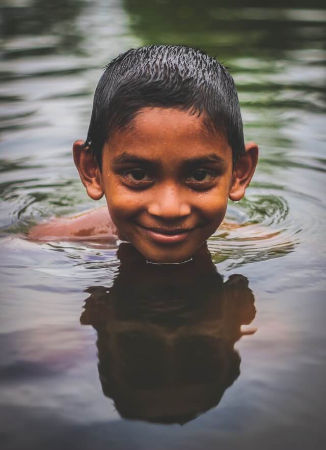 Summer Vacation dip in the pond the feel good moments