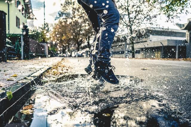 That feel good moment of jumping in puddles the feel good moments blog parenting