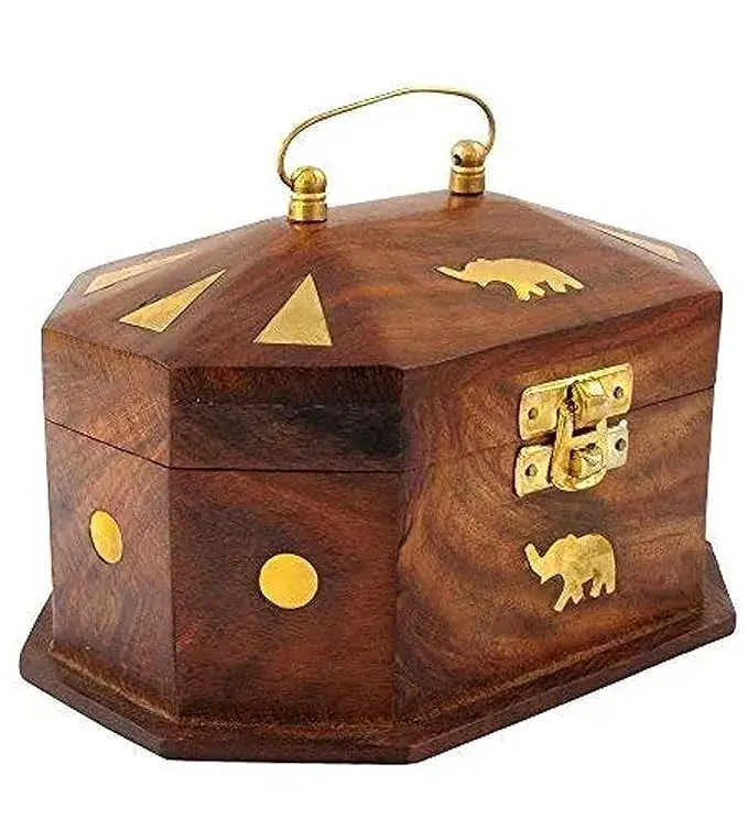 ITOS365 Wooden Jewellery Box For Women